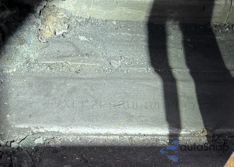 2017 Honda Civic Lx из США, поврежденный, VIN 19XFC2F53HE040947